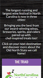 Mobile Screenshot of ncwinefestival.com